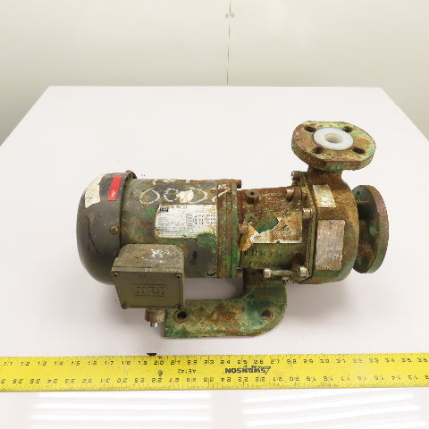 Ansimag KM1515C01AA41115 1/2HP Mag Drive Centrifugal Pump 230/460V 3Ph