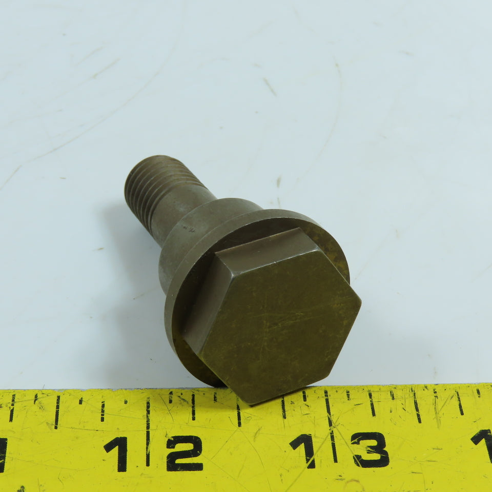 M12x1.75 Male Hardened Banjo Bolt M6x1.0 Internal Thread 20mm Shoulder 40mm OAL