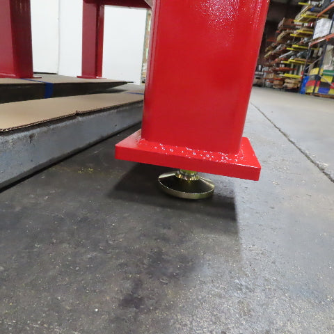 60" x 96" Machined Grid Welding Jig Set Up Fixture Table 1-1/4" Thick Top