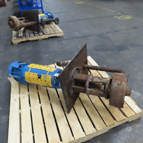 Gusher 1.5X1.5-9SE EL-CDM-AP 3HP Vertical End Suction Pump 75GPM 55' TDH 3Ph