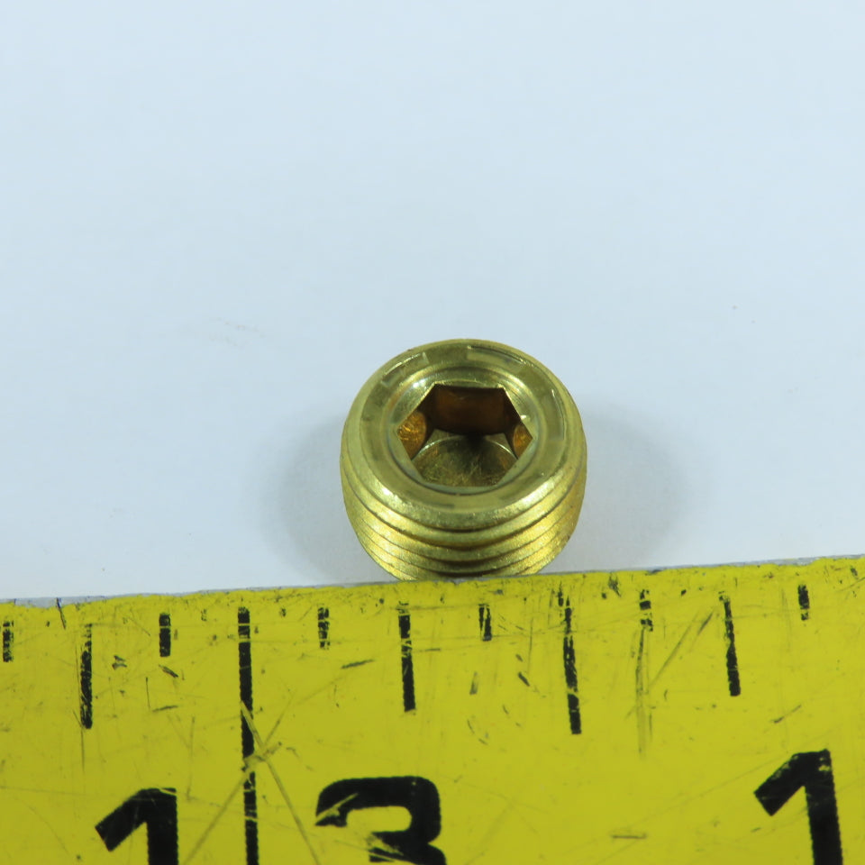 PCS WPB-10 1/8" NPT Brass Recessed Pressure Plug Lot Of 95