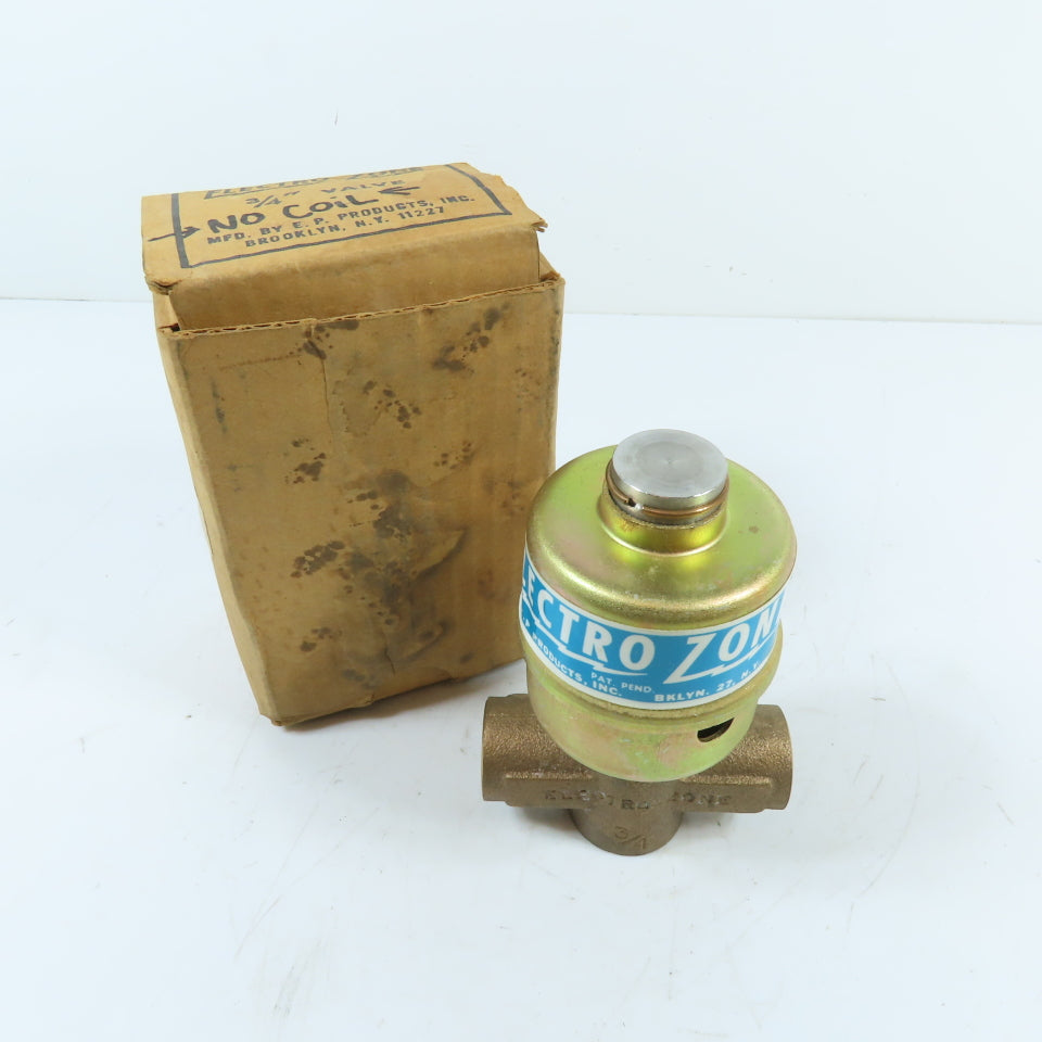 Electro Zone 3/4" Sweat Bronze Zone Valve Body No Coil