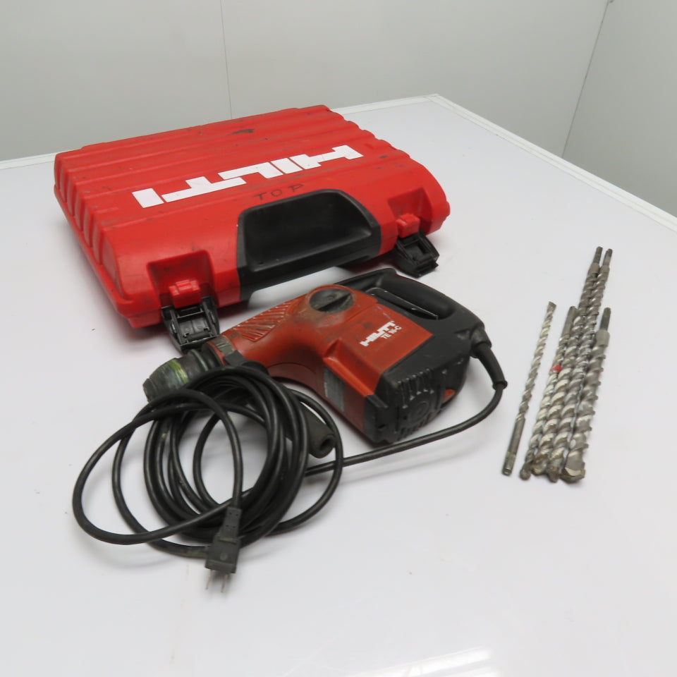 Hilti TE 16-C Corded SDS-Plus Rotary Hammer Drill w/ Case & Bits 120V