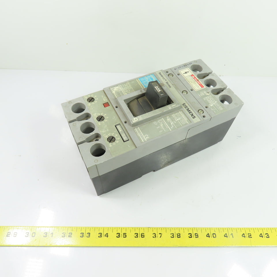 Siemens FXD63B225 225A 3-Pole Molded Case Circuit Breaker 600V