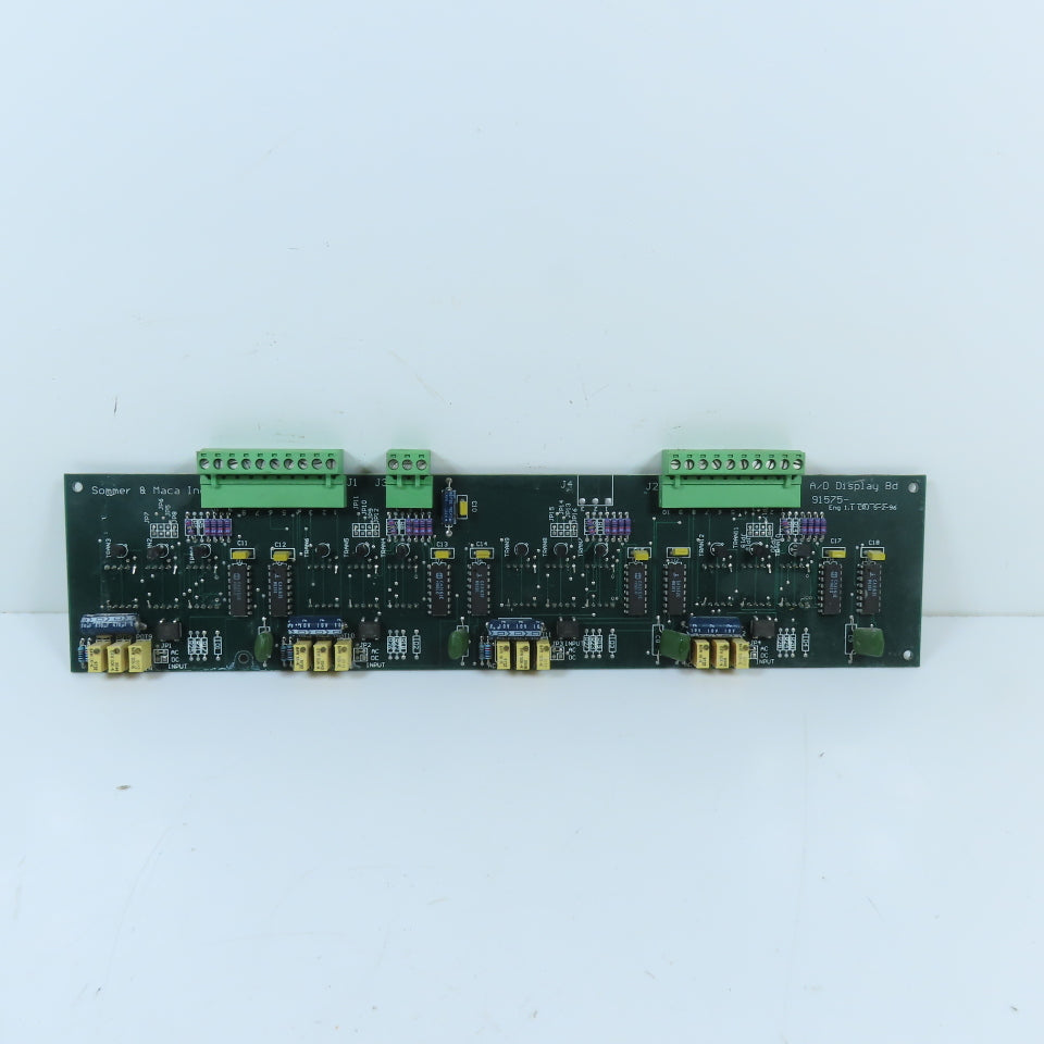 Sommer & Maca Ind 91575 12-Channel A/D Display Circuit Board