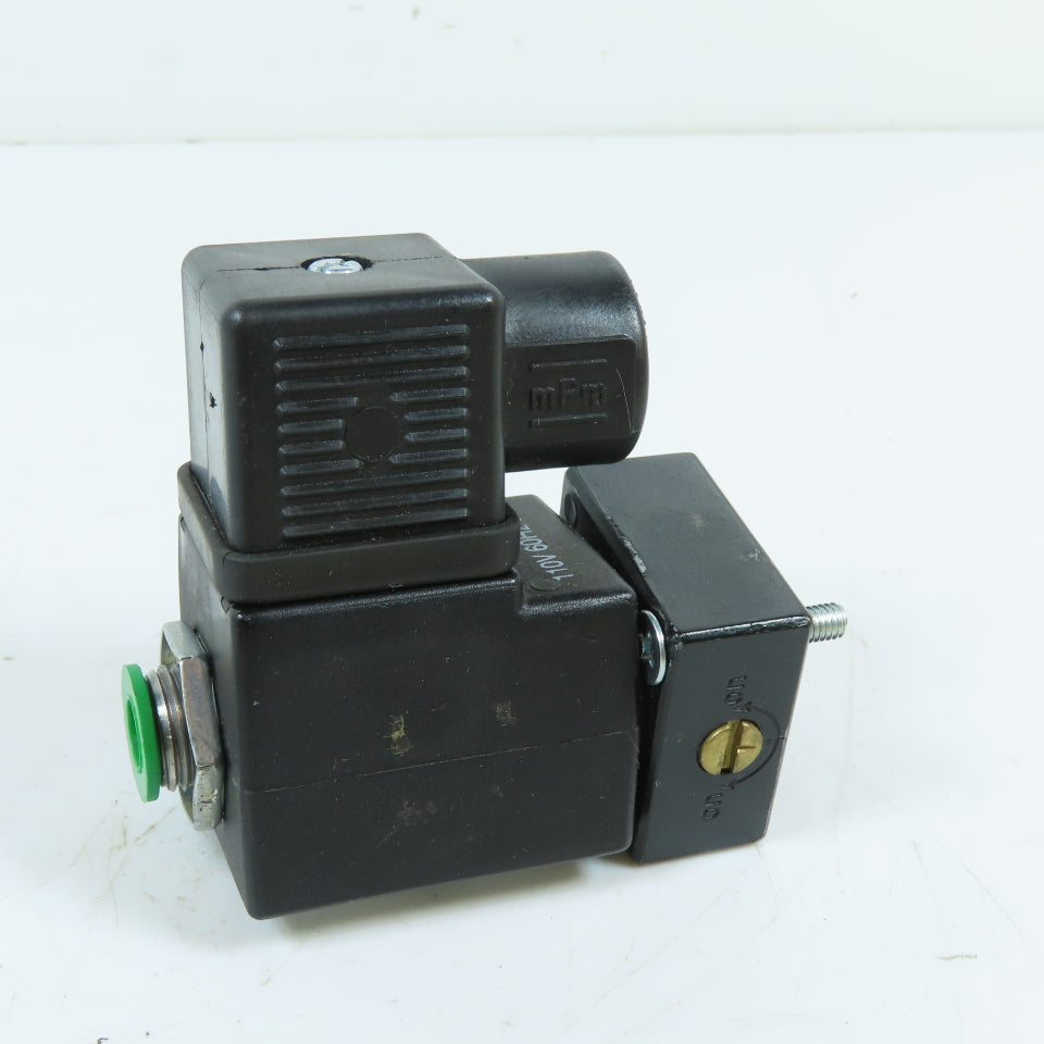 CompAir Maxam Series 5 3-Way N.C. Pneumatic Solenoid Valve 110V 60Hz 8W