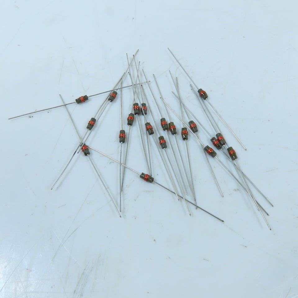 J.W. Miller 70F105AI 10uH RF Choke Inductor Axial Lead 75mA Lot Of 20