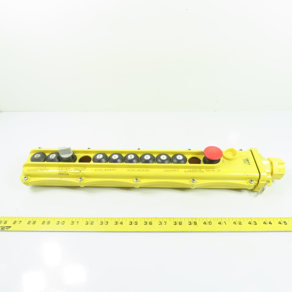 Magnetek SBP2-12-SM-L3B-A2-A2-A2-L3B-L3B-A2-L3B-L3B-A2 Hoist Pushbutton Pendant