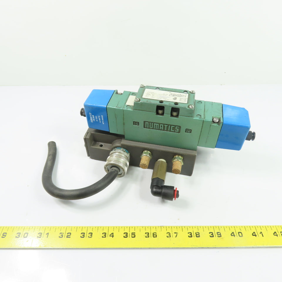 Numatics I12BB400MP Pneumatic Solenoid Valve 24VDC 150PSI