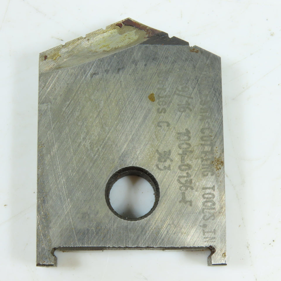 Waukesha Cutting Tools 1004-0136-F 1-9/16" Spade Drill Insert Blade Series C
