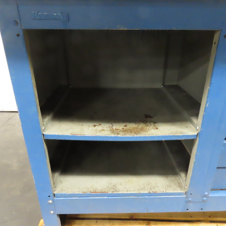 Kennedy 54"x 20.25"W Top Industrial Workbench Station 5-Drawer Cabinet 34.5"Tall