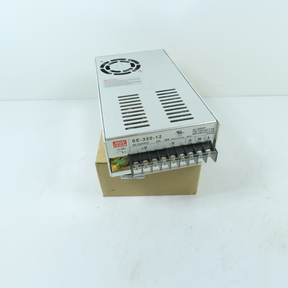 Mean Well SE-350-12 350W AC-DC Switching Power Supply 12V 29A