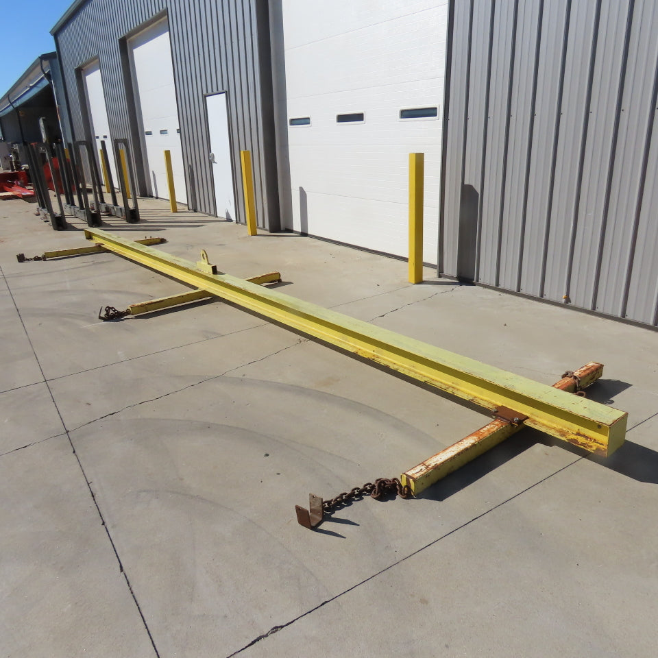 6-Point Lifting Spreader Bar Beam 25' L (300") 5' (60")Wide Arms