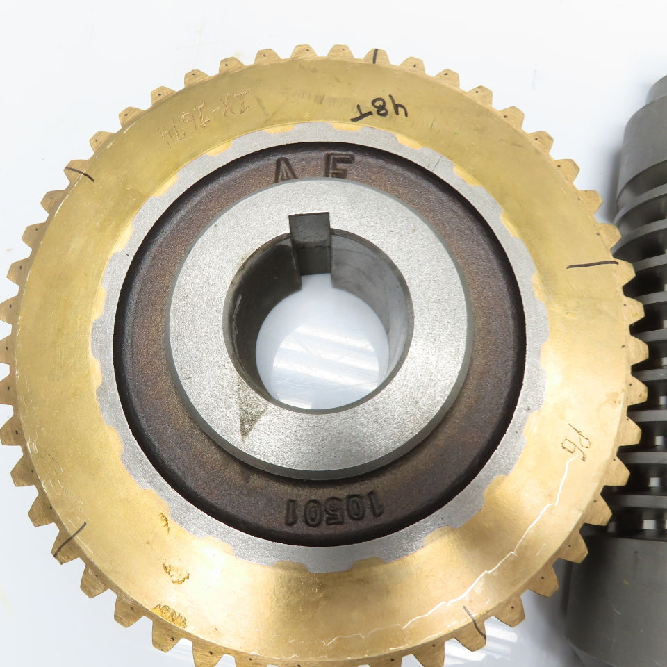 Cleveland Gear AF 10501 Helical Worm Gear Screw Double Start 14mm Pitch