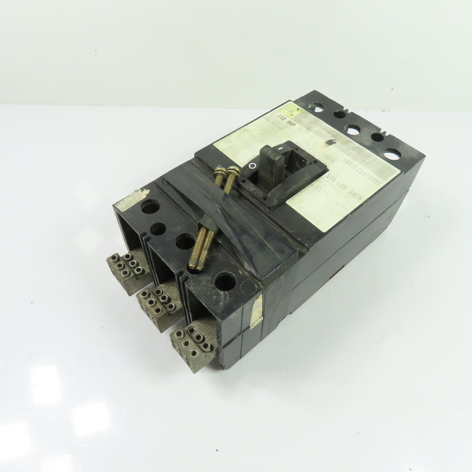 Square D KAL36150 150A 3-Pole Molded Case Circuit Breaker 600VAC