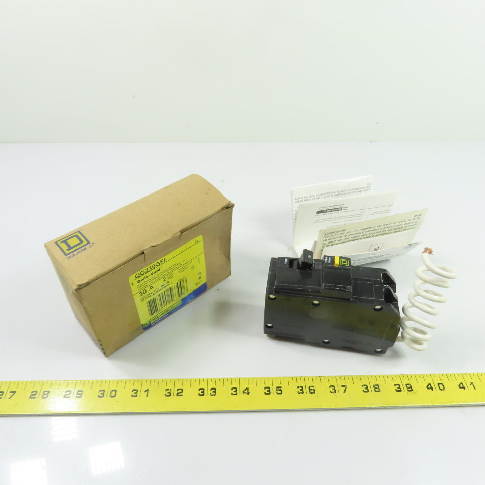 Square D QO230GFI 30A 2-Pole Ground Fault Circuit Breaker 120/240V NEW