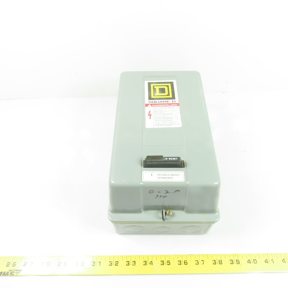 Square D 8536SBG1 NEMA Size 0 Magnetic Starter 115/230V NEW