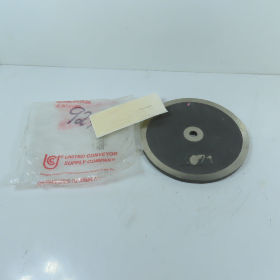 United Conveyor 12305-1 6" Machined Gate Disc