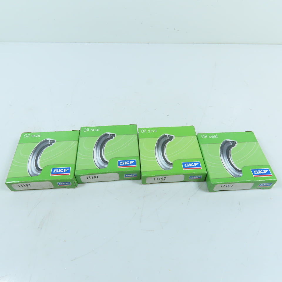 SKF 11197 CRWH1 Single Lip Oil Seal 1.125" Shaft x 1.852" OD Lot Of 4