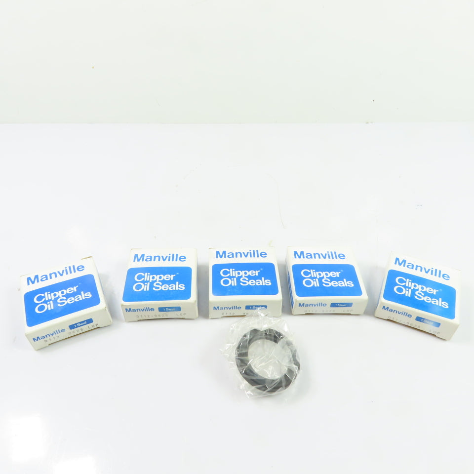 Manville 0112-9625 LUP Oil Seal NEW 1.63" OD x 1.07" Bore Lot Of 5