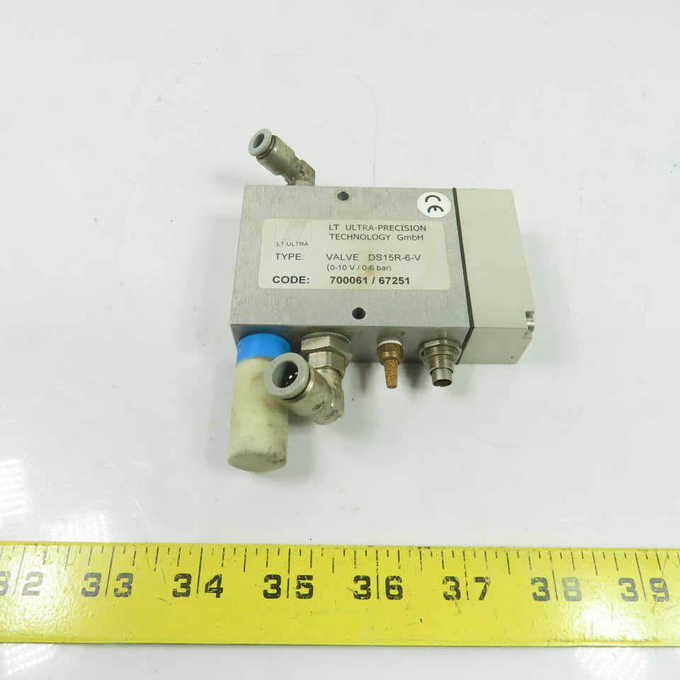 LT Ultra DS15R-6-V Pneumatic Valve 0-10V 0-6Bar
