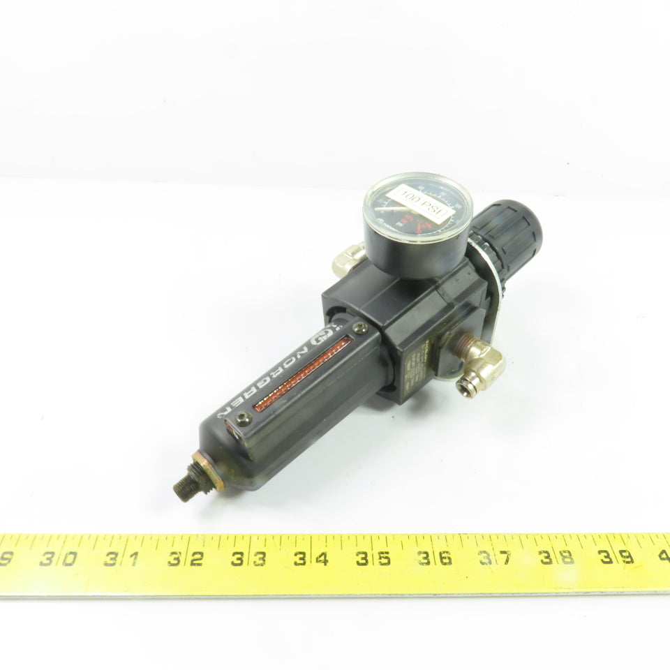 Norgren B73G-2AK-AD3-RMG Pneumatic Filter Regulator 250PSI 1/4" NPT