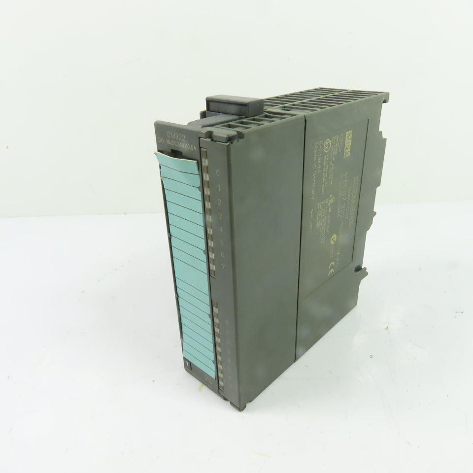 Siemens 6ES7 322-1BH01-0AA0 Simatic S7 16-Point Digital Output Module 24VDC 0.5A