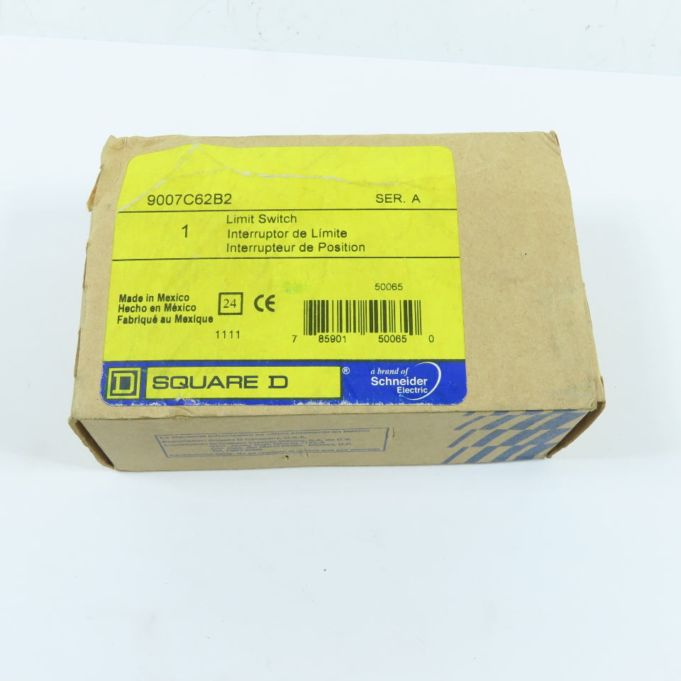 Square D 9007C62B2 2-Pole Side Rotary Limit Switch 600V