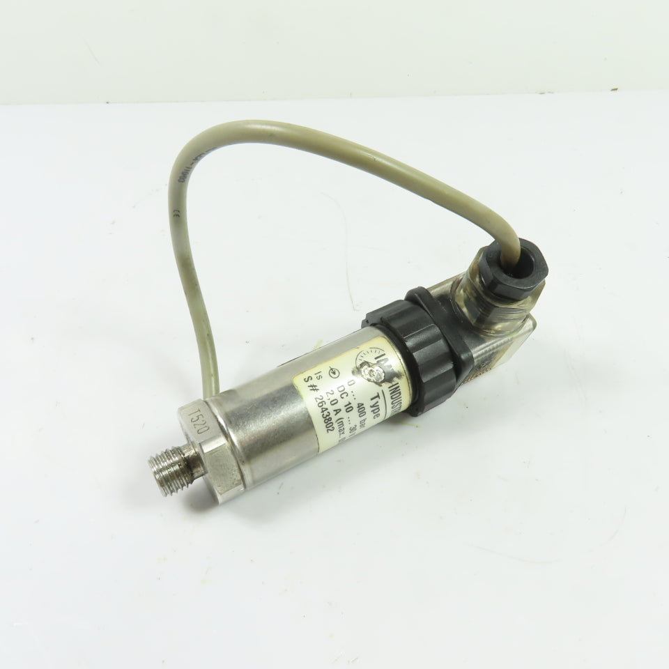 IMT 3131.086.411 0-400 Bar Electronic Pressure Switch 10-30VDC