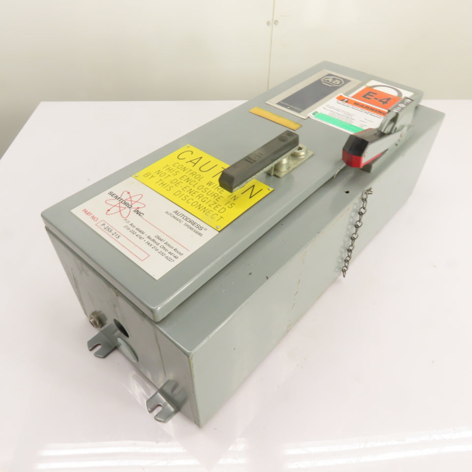 Allen-Bradley 512-M/A15466 Combination Motor Starter Disconnect 600V 3Ph