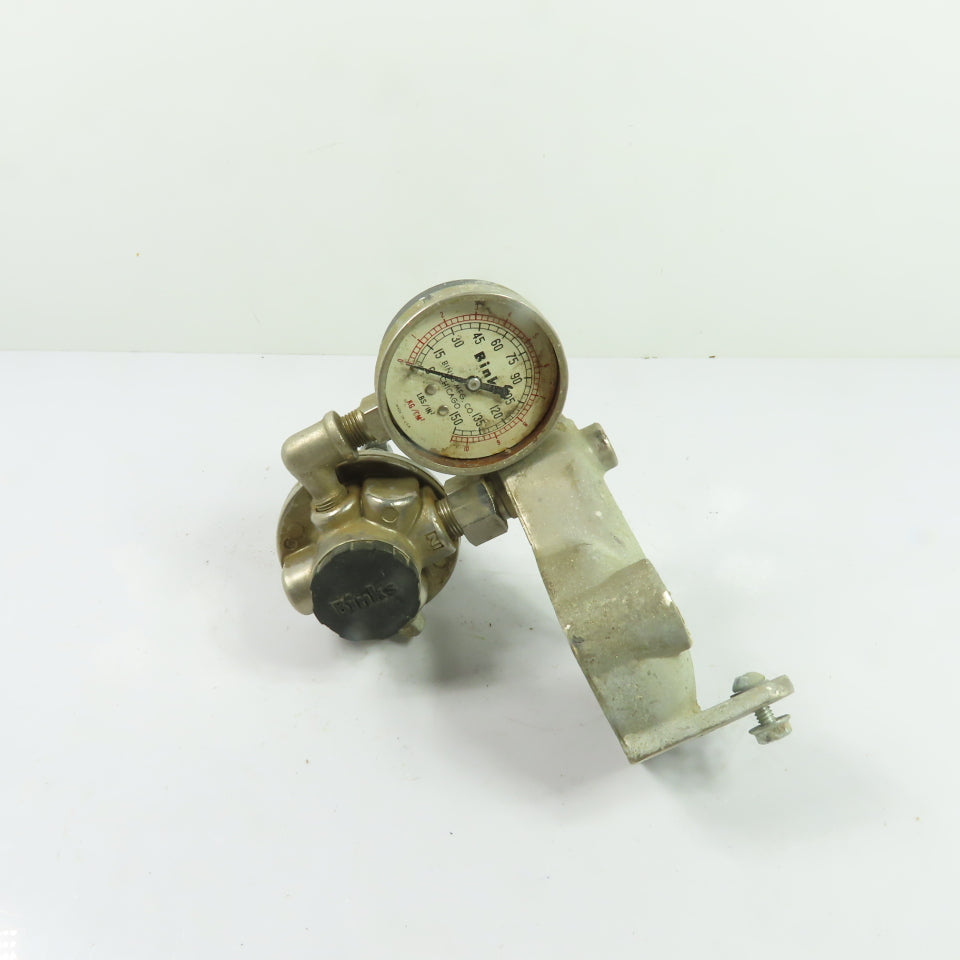 Binks 85-200 Air Pressure Regulator Assembly W/ Gauge 150 PSI
