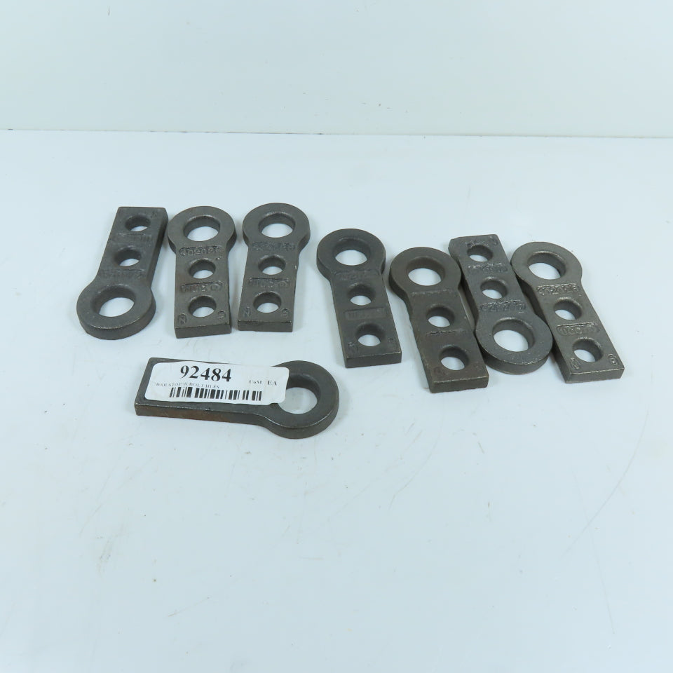 402026 Cast Iron Bar Stop W/Bolt Holes Lot of 8