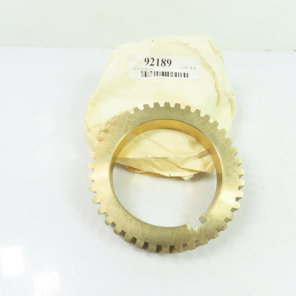 Clyde Industries 175455 40 Tooth Aluminum Bronze Worm Gear 3-3/4" Bore 3/4" W