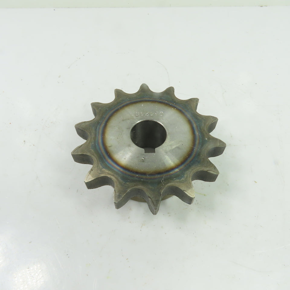 Clyde Industries 031219 14 Tooth Single Strand Chain Sprocket 7/8" Bore