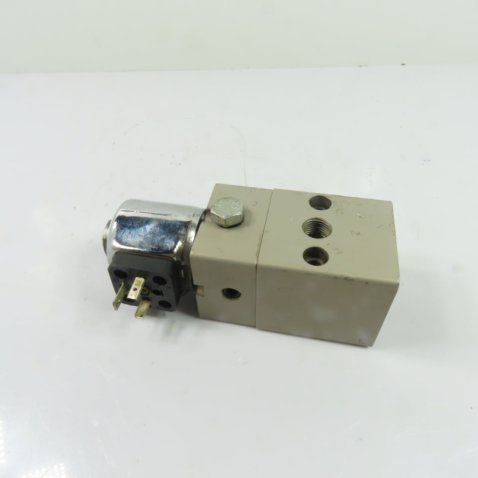 Eugen Seitz AG 231 3-Port Pneumatic Solenoid Valve 24V DC