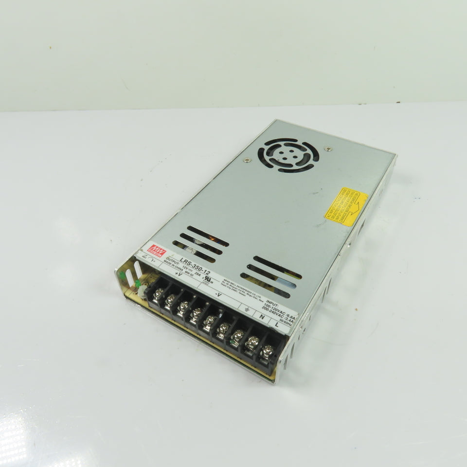 MEAN WELL LRS-350-12 350W AC-DC Switching Power Supply 12V 29A Out 100-240V In