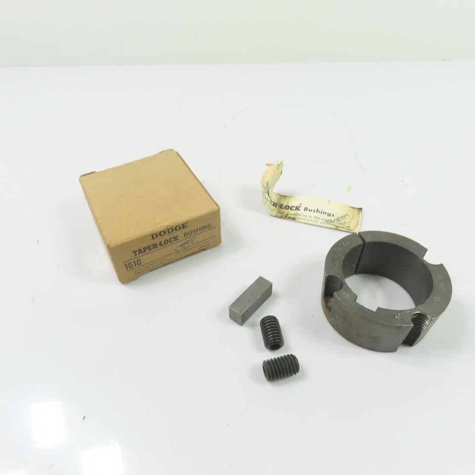 Dodge 1610X1-1/8KW Taper-Lock Bushing 1-1/8" Bore NEW