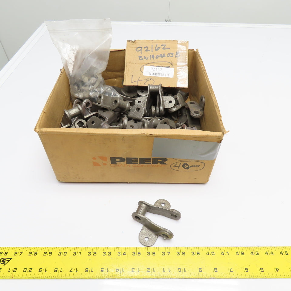 Peer Chain 477 K-1 Pintle Chain Offset Attachment Links Pins & Cotters Lot Of 40