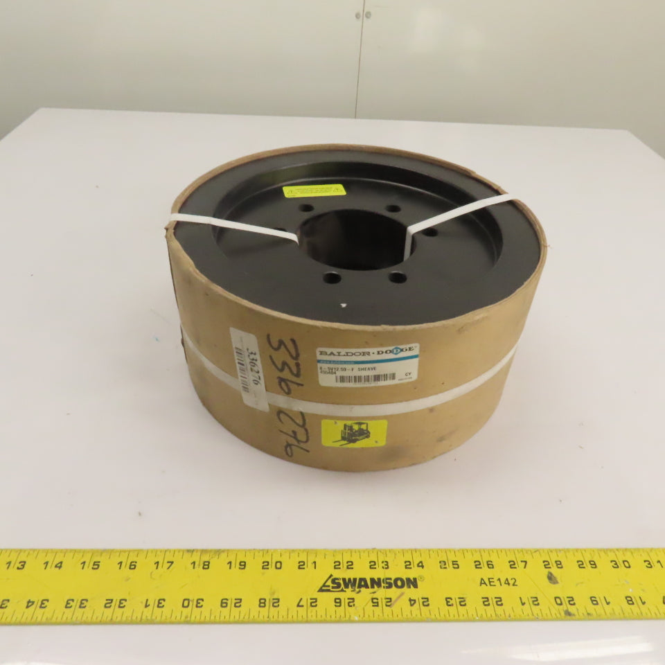 Baldor Dodge 455404 8-5V12.50-F 8-Groove 5V QD Bushed Sheave 12.5" OD