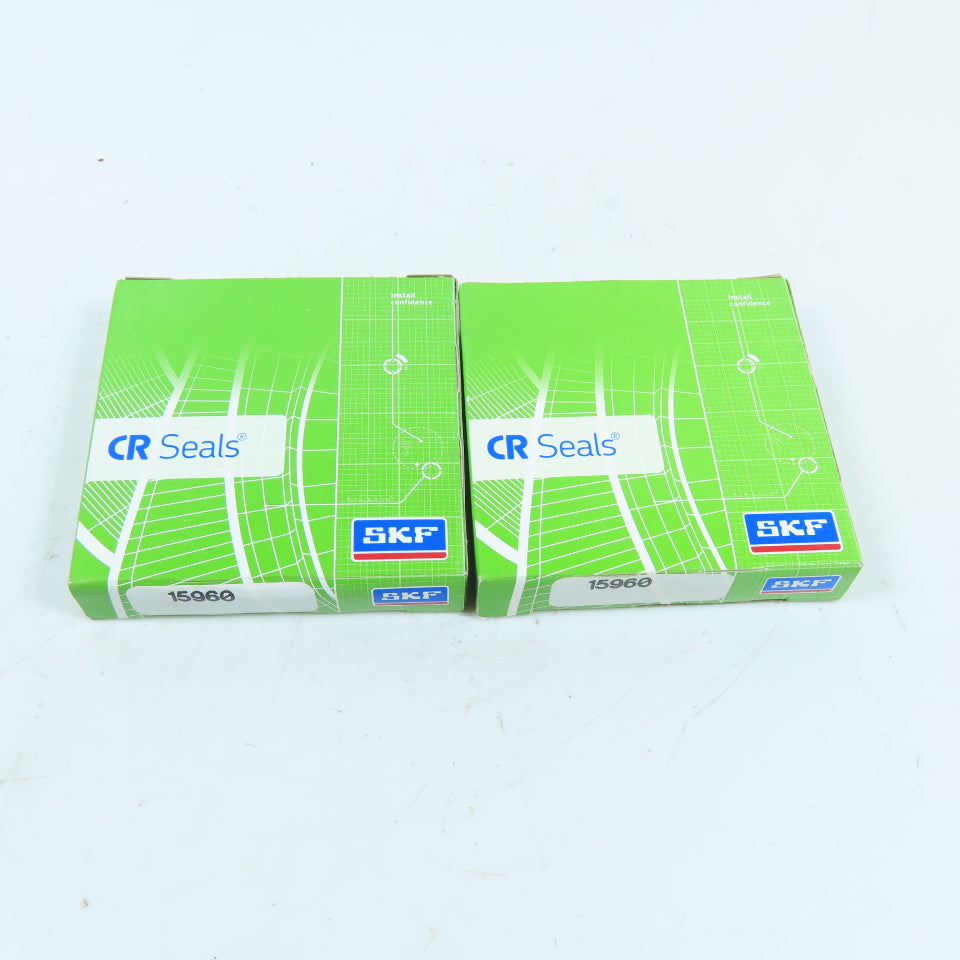 SKF 15960 CRW1 Radial Shaft Oil Seal Nitrile Lip Lot Of 2