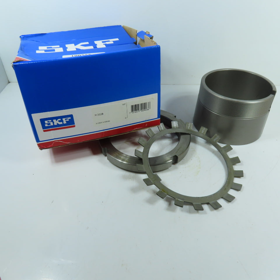 SKF H 3128 Adapter Sleeve Assembly with KM 28 Locknut & MB 28 Lock Washer