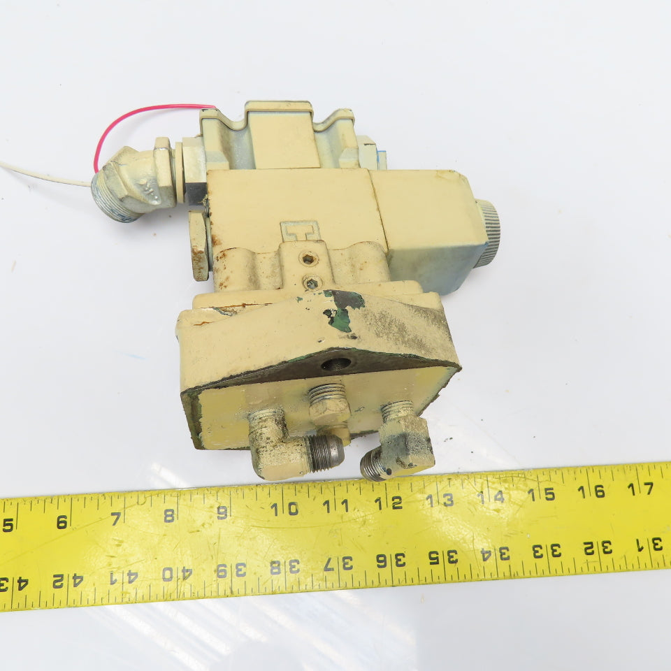 Vickers DGAM-3-01-10 DG4V-3-2A-M-FW-B6-60 Solenoid Directional Valve 5000 PSI