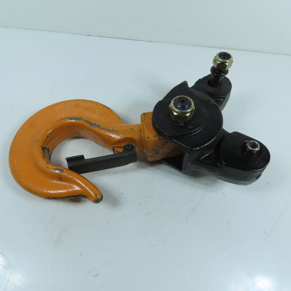 2 Ton Swivel Hook Trunnion Block Assembly For Chain Hoist