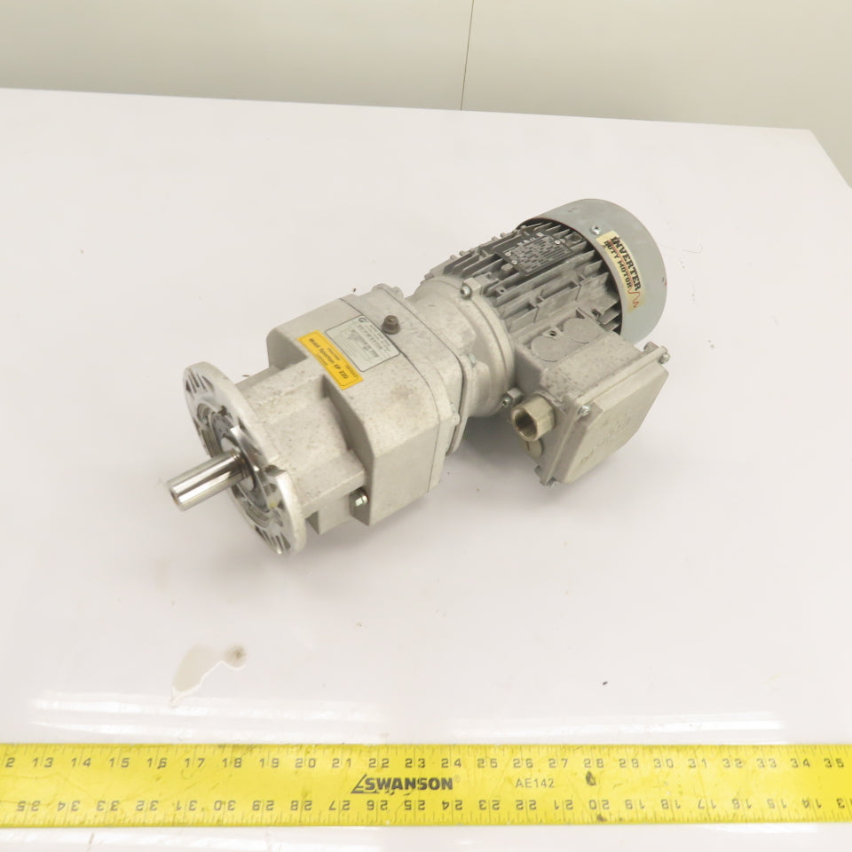NORD SK372.1F-80 S/4 CUS 0.75HP 51RPM 33.84:1 Inverter Duty Gearmotor 230/460V