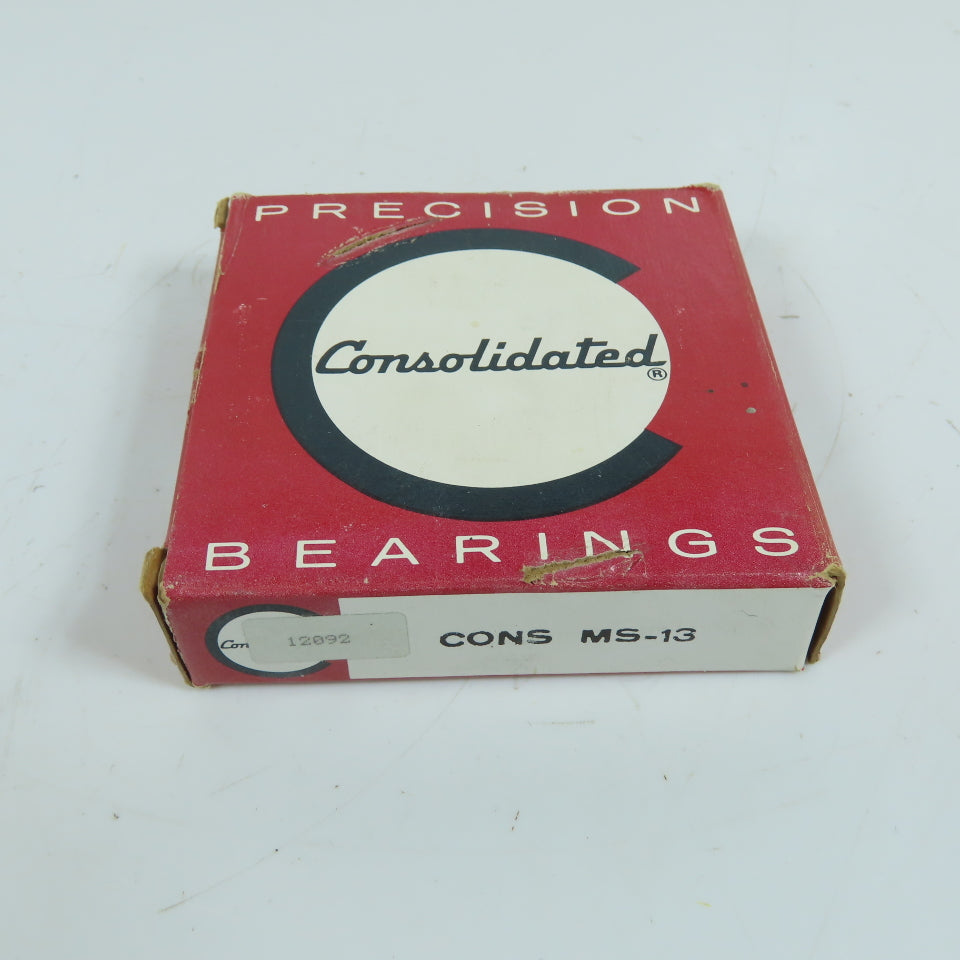 Consolidated MS-13 Deep Groove Ball Bearing 1-1/2" Bore 3-3/4" OD