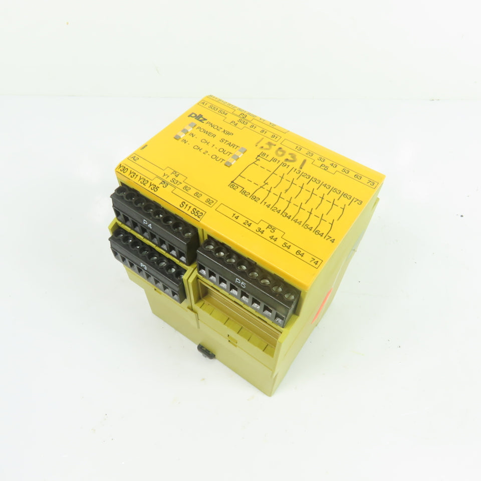Pilz 777609 PNOZ X9P Safety Relay 7N/O 2N/C 24VDC