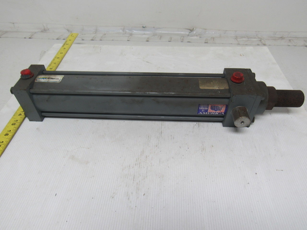 Miller Fluid Power AJ81R4B Pneumatic  Air Cylinder 2-1/2" Bore 1-3/4" Stroke