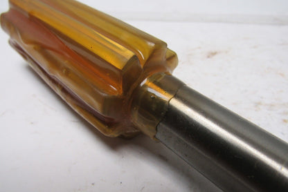 Rock River 2400 1.4160X12" OAL 8 Straight Flute Tin Coated Chucking Reamer