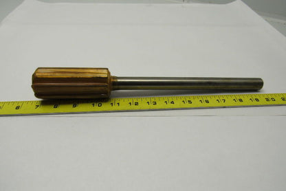 Rock River 2400 1.6660x13" OAL  Tin Coted Straight 8 Flute Chucking Reamer