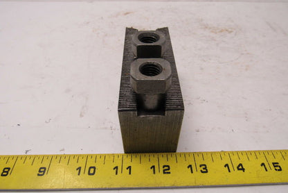 Dillon Mk4NE600 Lathe Chuck Soft Jaws Radius Cut Bolt on Lot of 3